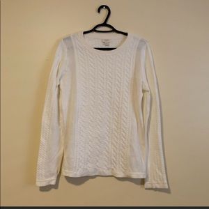 J.Crew Cable Knit Sweatshirt